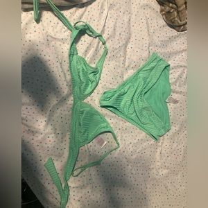 Two piece bikini top swimsuit